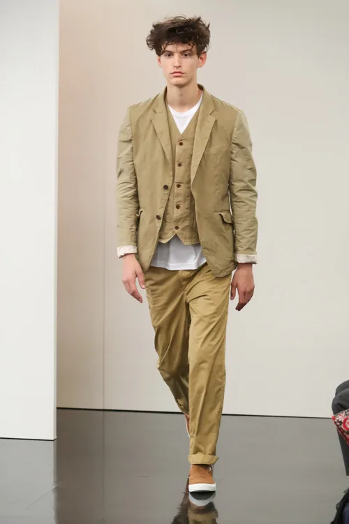 コムデギャルソンオム 2017春夏 LOOK 2