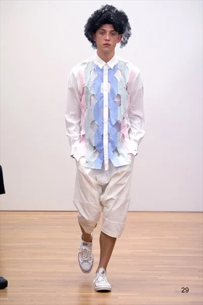 コムデギャルソンシャツ 2016春夏 LOOK 29