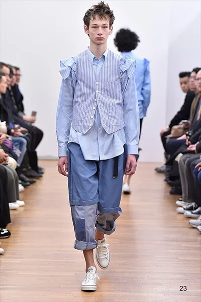 コムデギャルソンシャツ 2016秋冬 LOOK 23