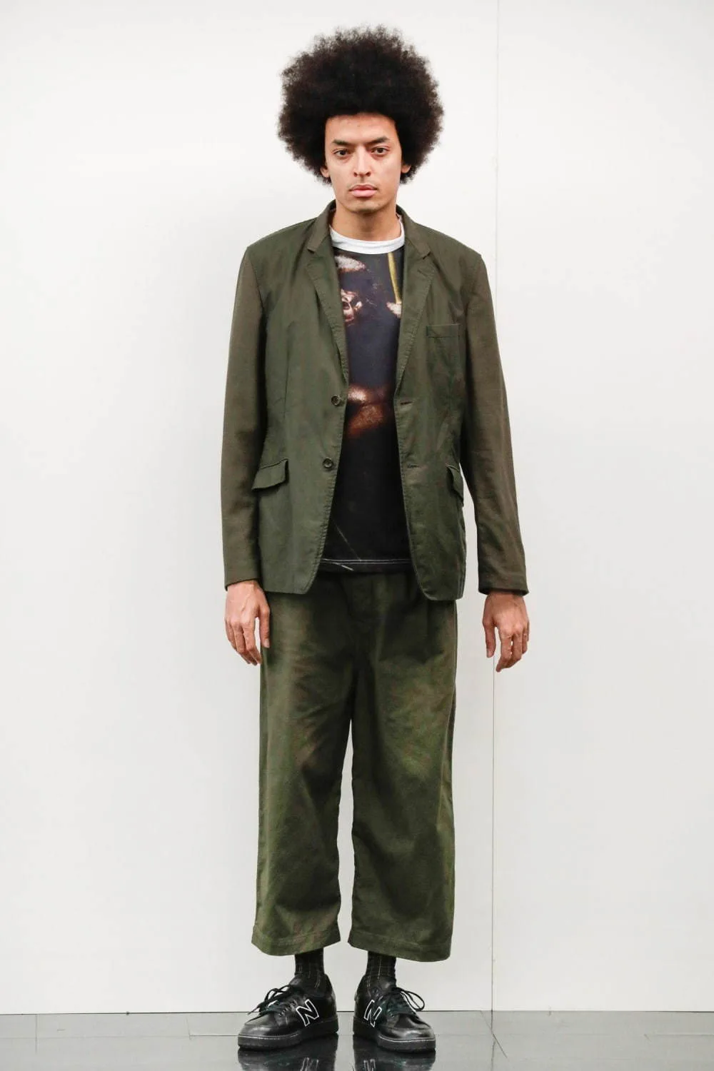 コムデギャルソンオム 2020秋冬 LOOK 6
