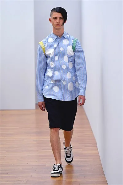 コムデギャルソンシャツ 2018春夏 LOOK 16