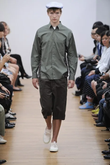 コムデギャルソンシャツ 2010春夏 LOOK 7