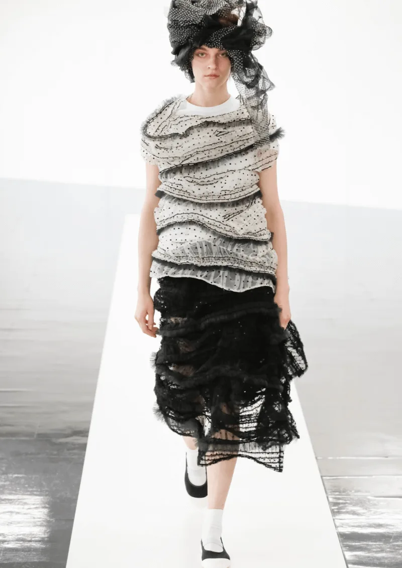 トリココムデギャルソン 2021春夏 LOOK 2