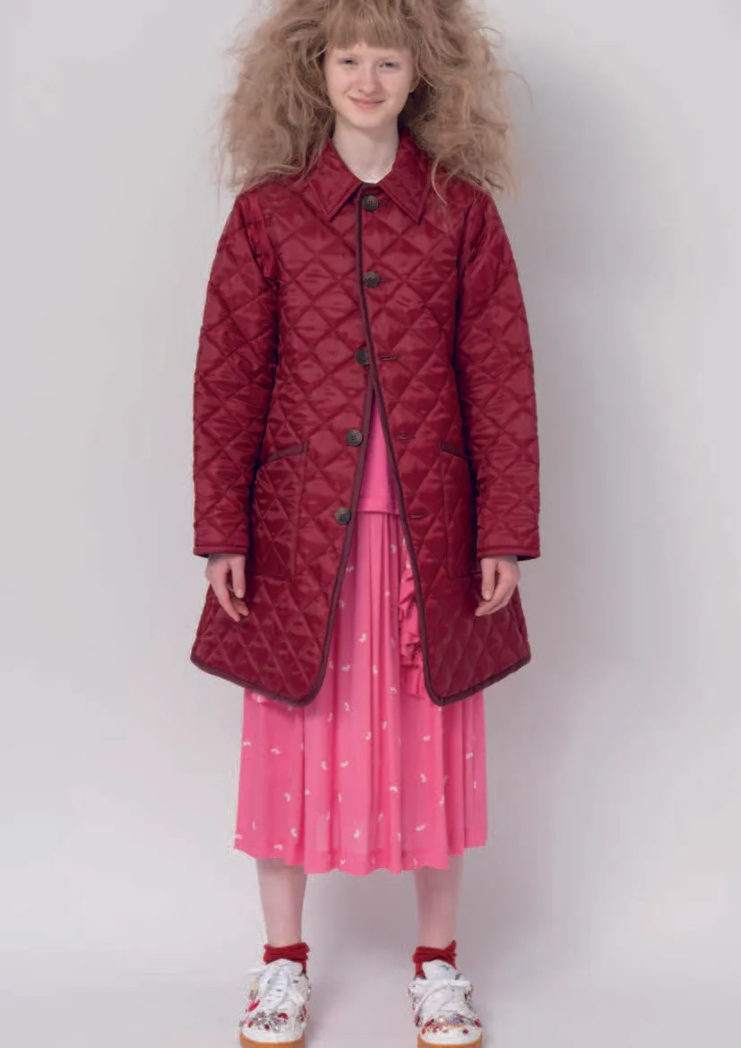 コムデギャルソンガール 2025年秋冬 LOOK 14
