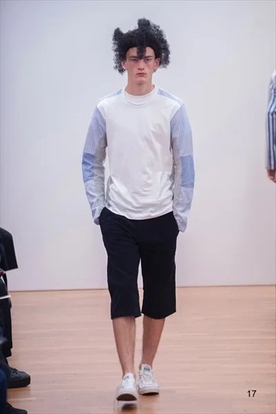 コムデギャルソンシャツ 2016春夏 LOOK 17