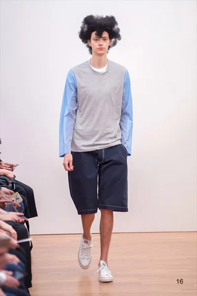 コムデギャルソンシャツ 2016春夏 LOOK 16