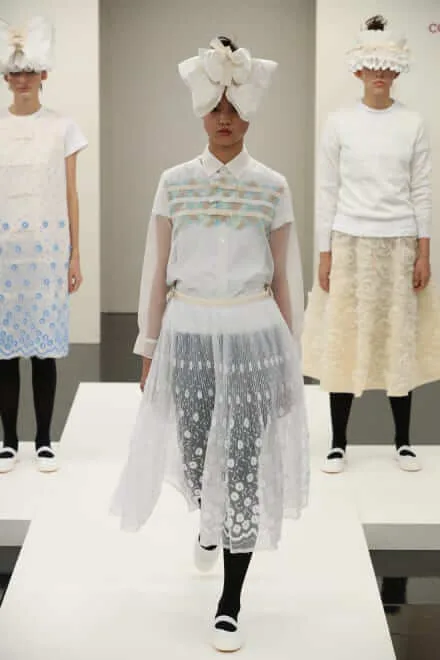 トリココムデギャルソン 2017春夏 LOOK 8