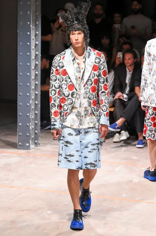 コムデギャルソンオムプリュス 2017春夏 LOOK 18