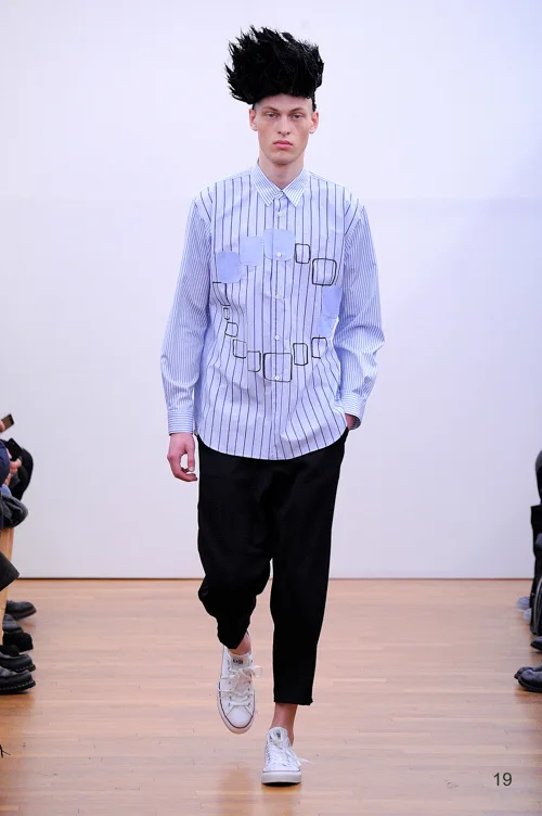 コムデギャルソンシャツ 2015秋冬 LOOK 19