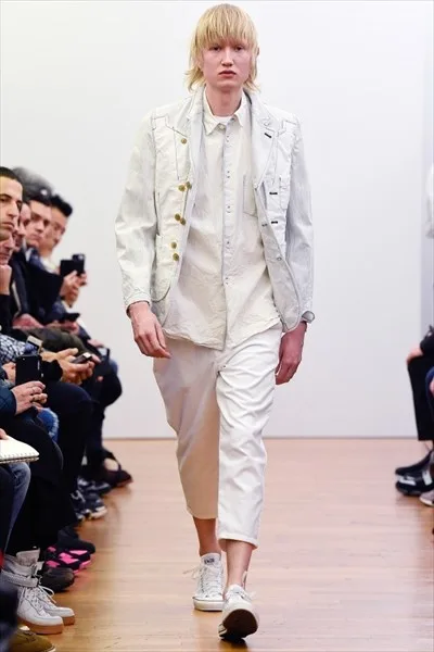 コムデギャルソンシャツ 2018秋冬 LOOK 19