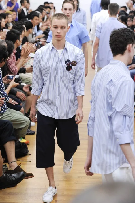 コムデギャルソンシャツ 2012春夏 LOOK 15