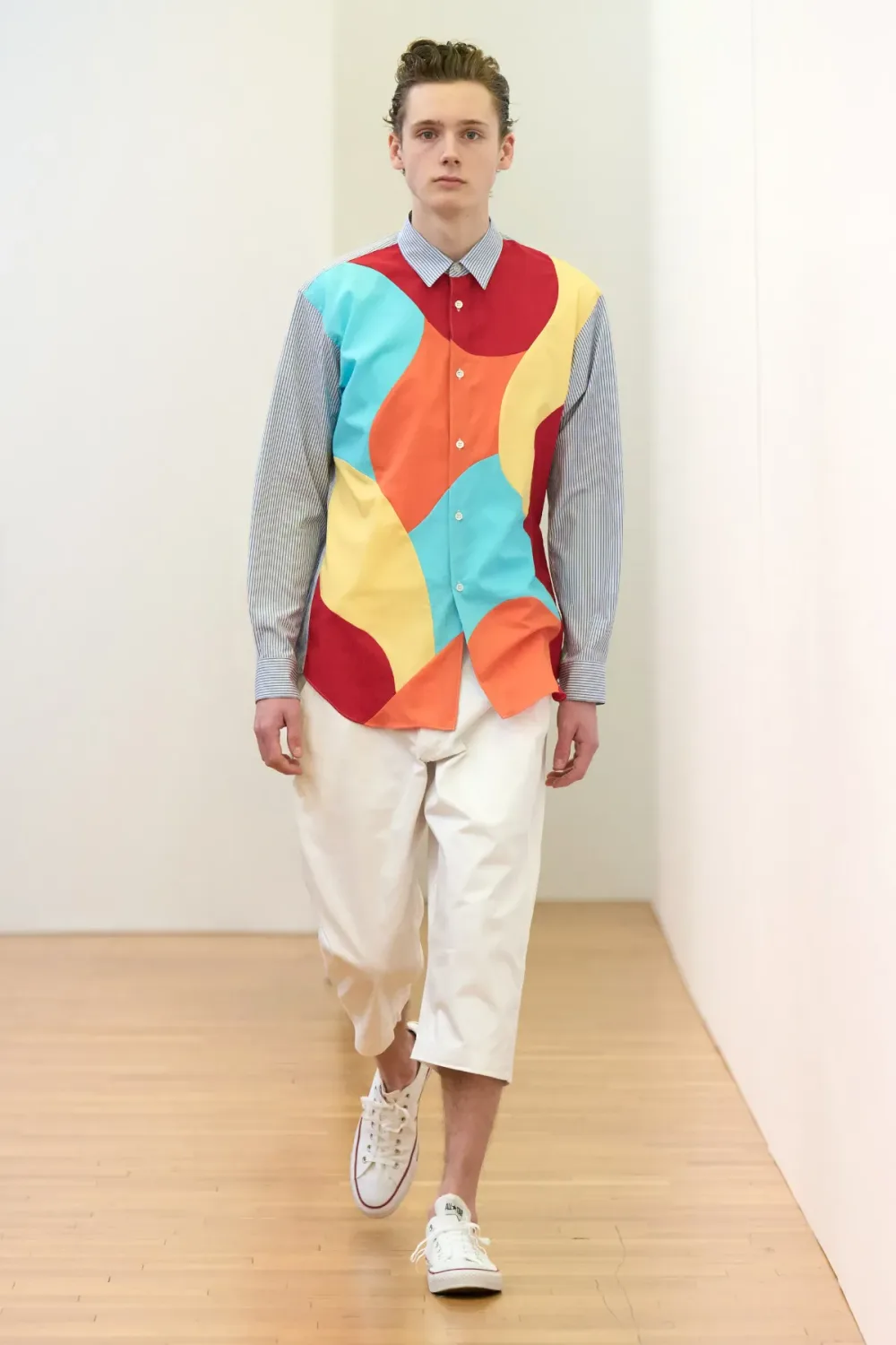 コムデギャルソンシャツ 2024年秋冬 LOOK 16