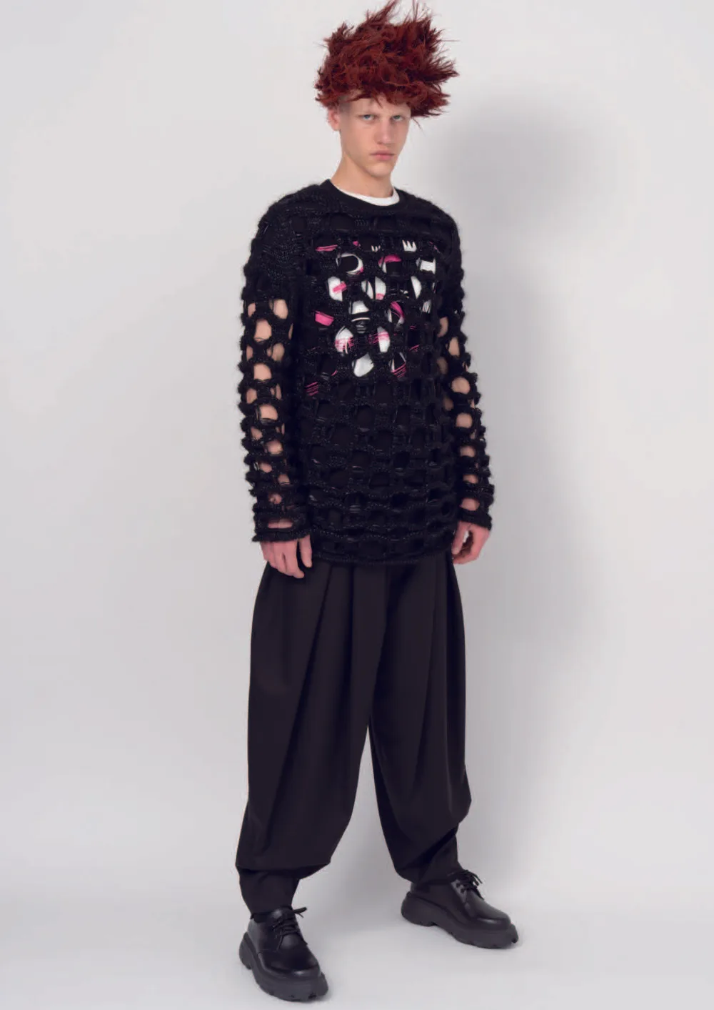 ブラックコムデギャルソン 2026年秋冬 LOOK 17