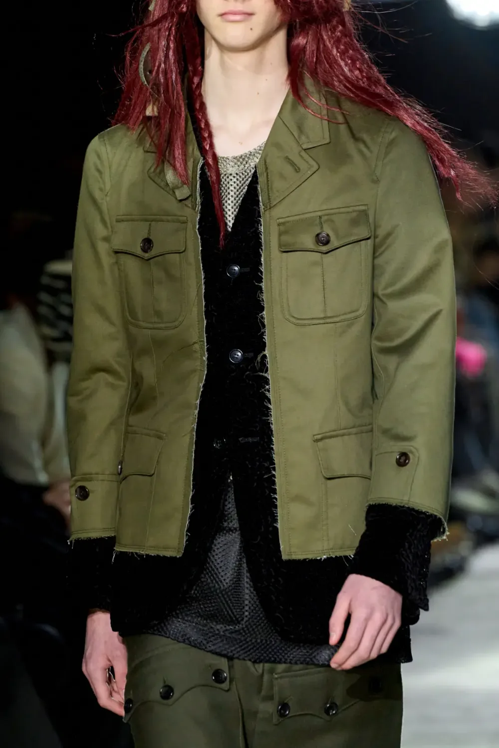 コムデギャルソンオムプリュス 2025年秋冬 LOOK 5 / VIEW 3