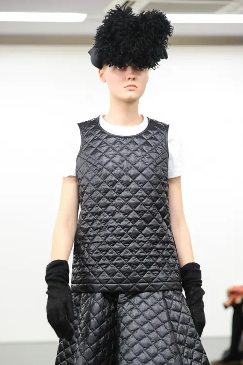 トリコ・コムデギャルソン 2014年秋冬 LOOK 30 / VIEW 2