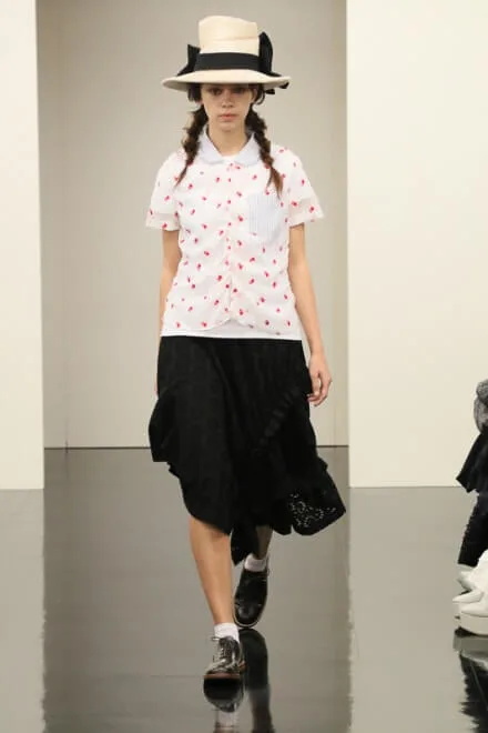 トリココムデギャルソン 2016春夏 LOOK 35