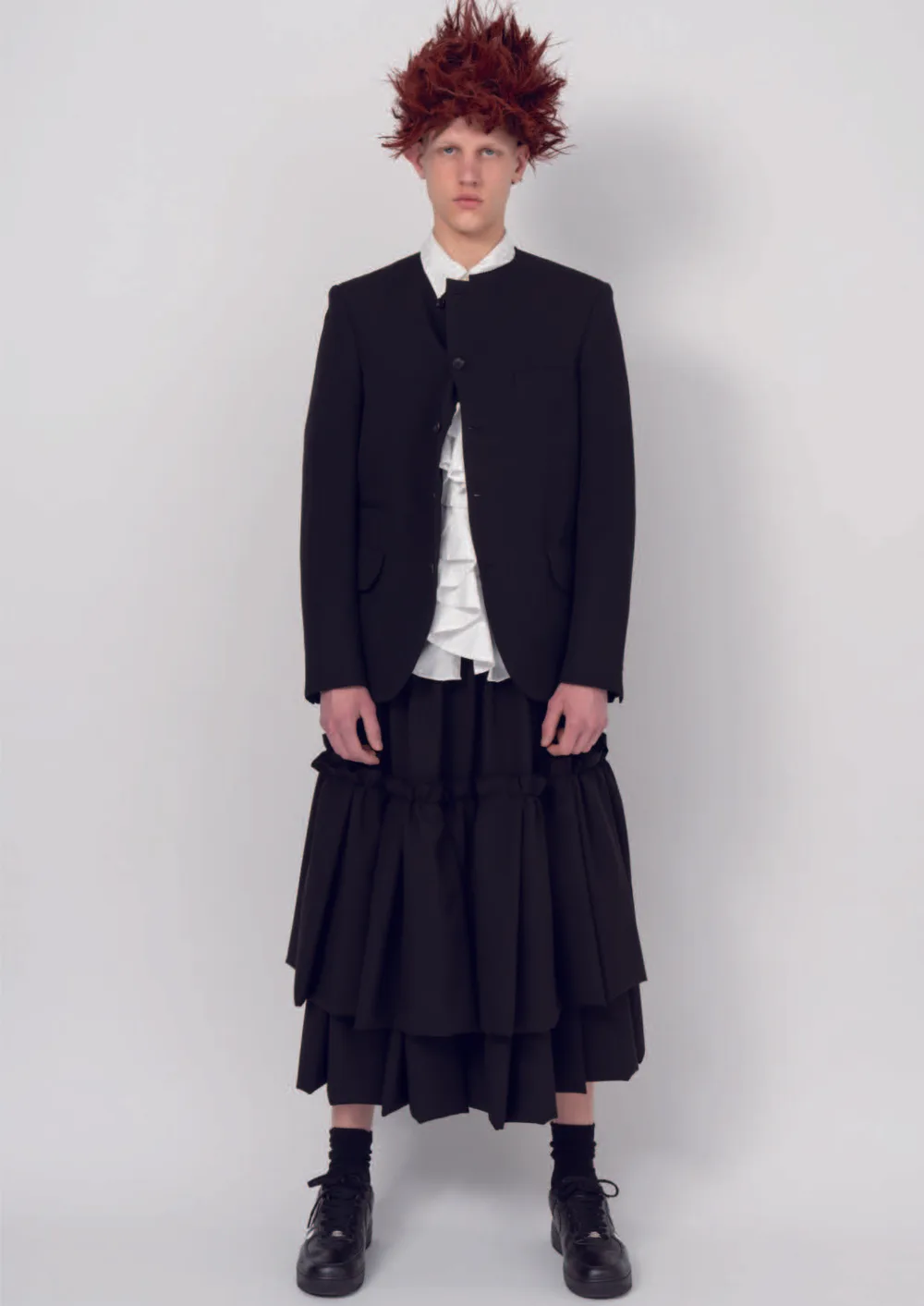 ブラックコムデギャルソン 2026年秋冬 LOOK 3