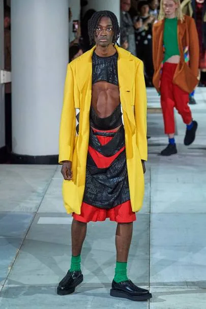 コムデギャルソンオムプリュス 2020秋冬 LOOK 17