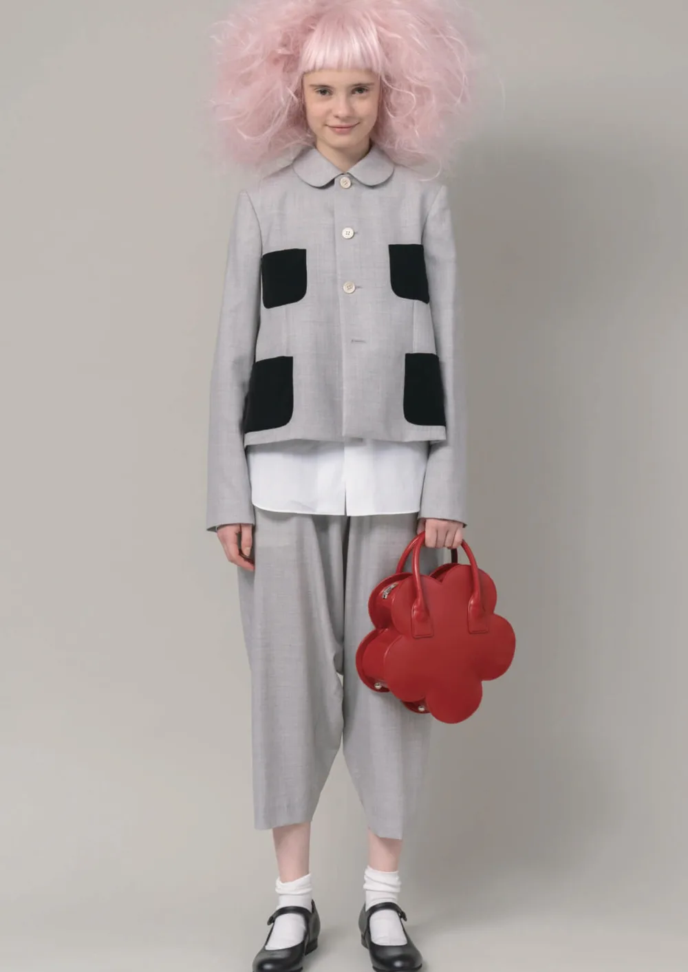 コムデギャルソンガール 2022年春夏 LOOK 2