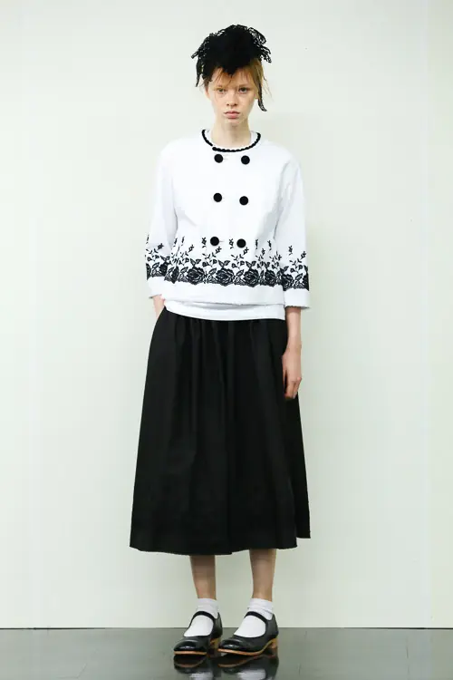 トリコ・コムデギャルソン 2014年春夏 LOOK 31