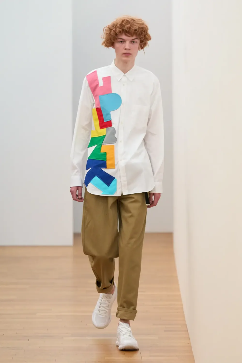 コムデギャルソンシャツ 2025年秋冬 LOOK 8