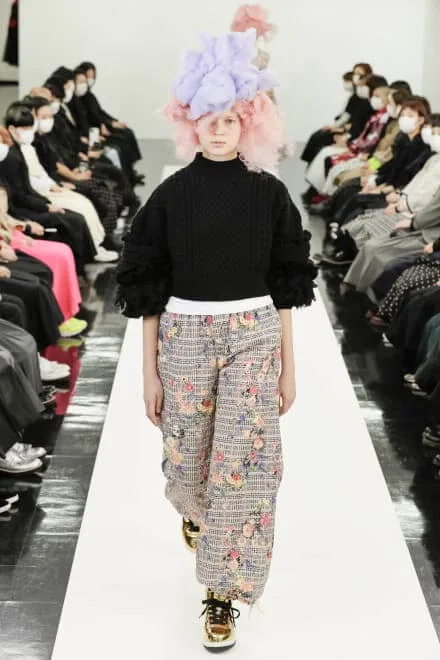 トリココムデギャルソン 2020秋冬 LOOK 11