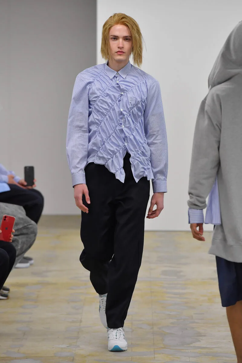 コムデギャルソンシャツ 2021年秋冬 LOOK 28