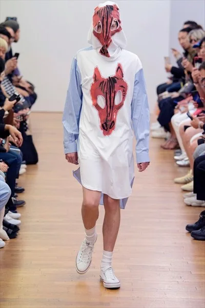 コムデギャルソンシャツ 2019春夏 LOOK 22