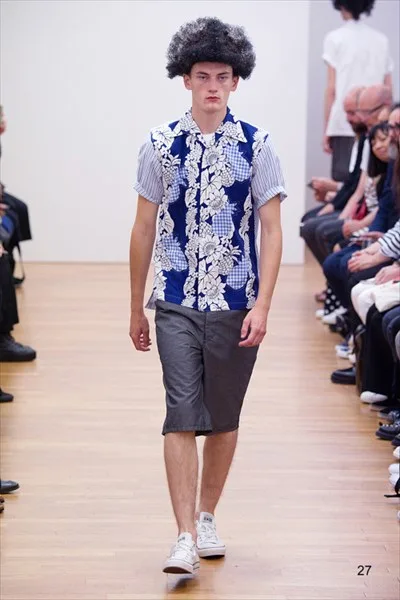 コムデギャルソンシャツ 2016春夏 LOOK 27