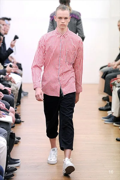 コムデギャルソンシャツ 2014春夏 LOOK 16