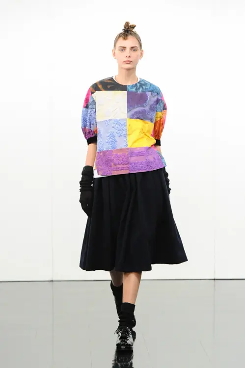 トリコ・コムデギャルソン 2014年秋冬 LOOK 24