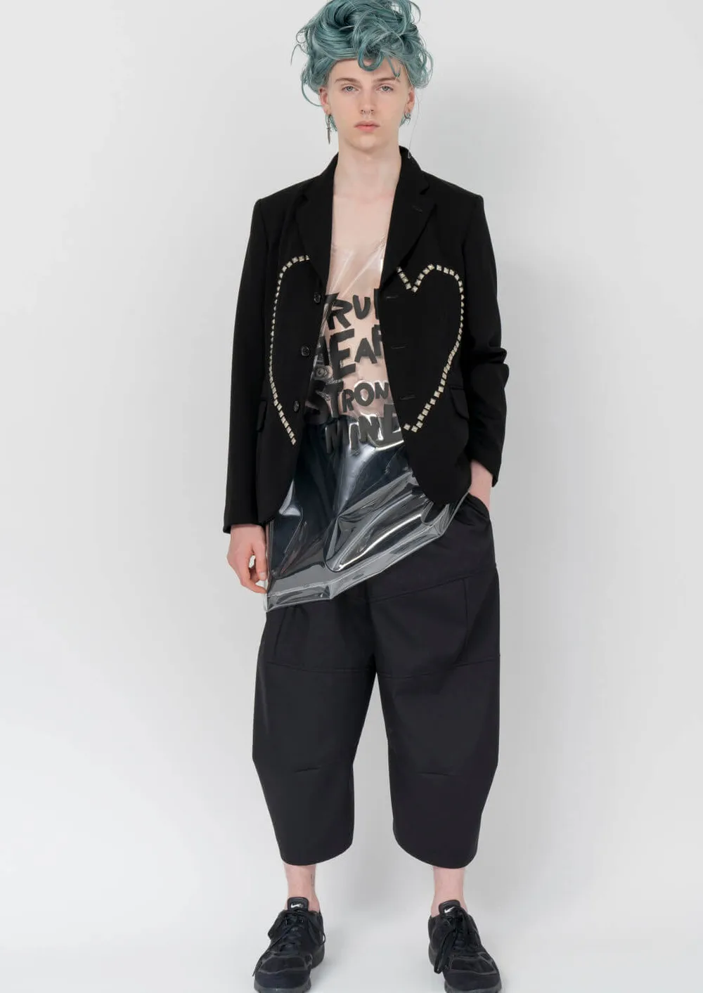 ブラックコムデギャルソン 2022年秋冬 LOOK 5