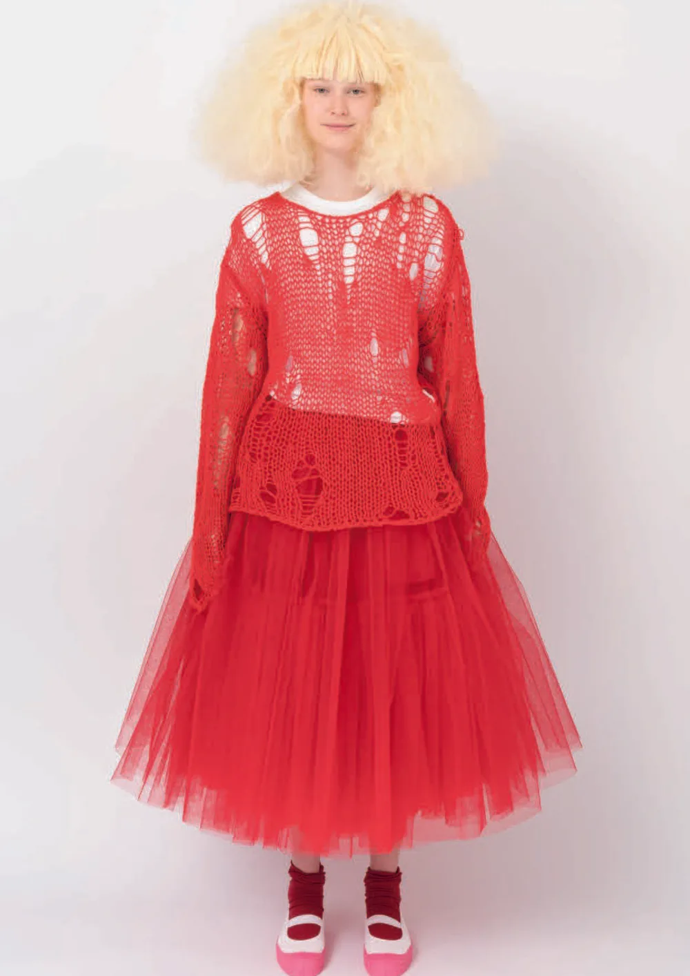 コムデギャルソンガール 2024年秋冬 LOOK 34