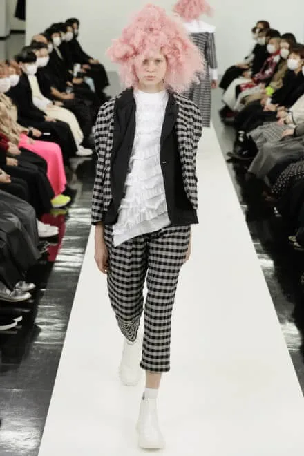 トリココムデギャルソン 2020秋冬 LOOK 23
