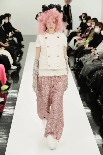 トリココムデギャルソン 2020秋冬 LOOK 8