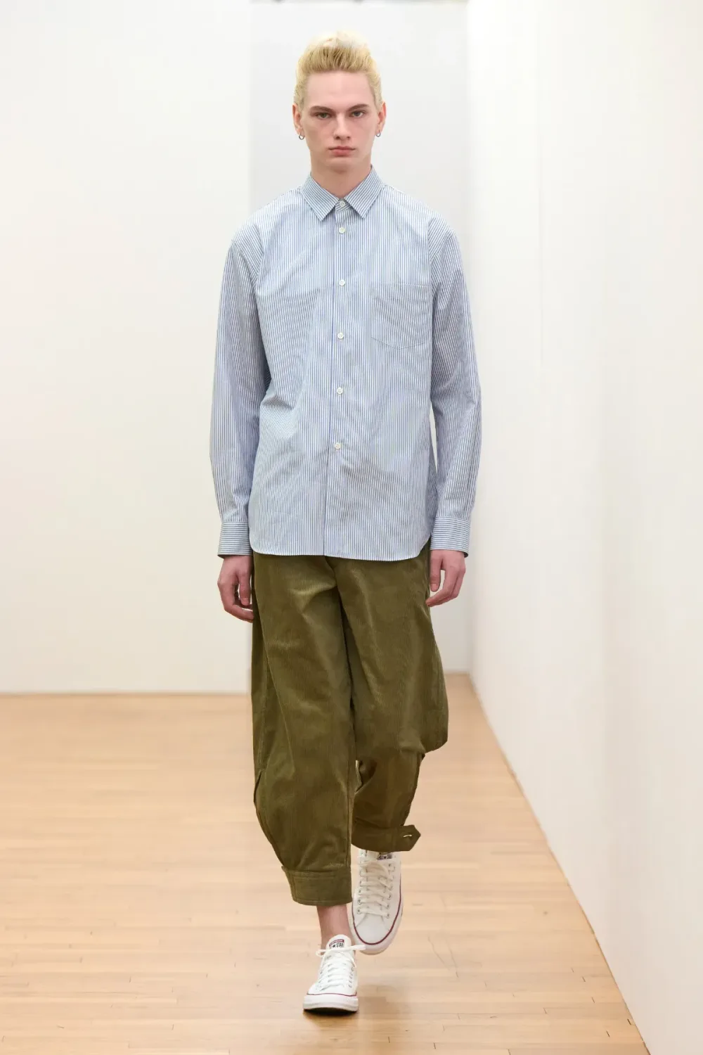コムデギャルソンシャツ 2024年秋冬 LOOK 5