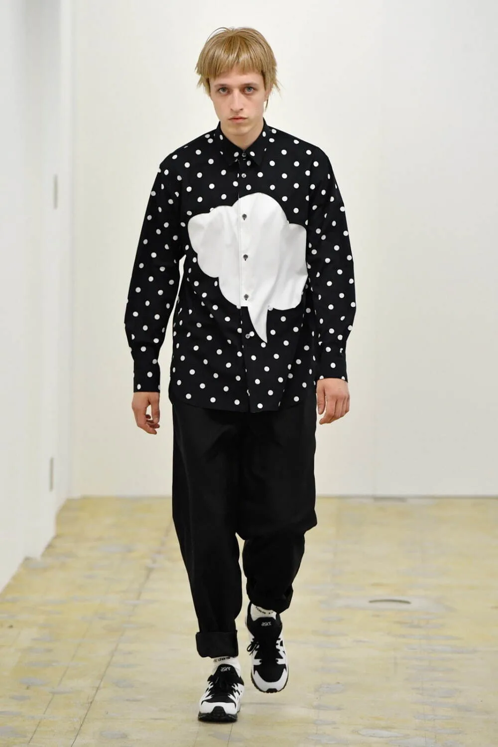 コムデギャルソンシャツ 2022年春夏 LOOK 15