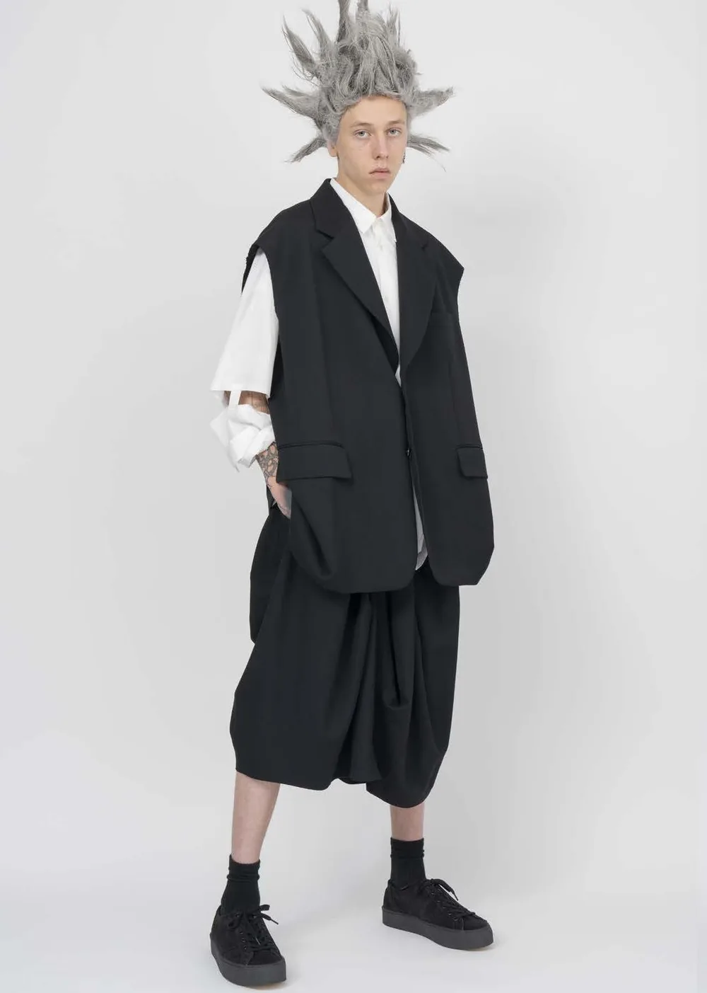 ブラックコムデギャルソン 2025年春夏 LOOK 6
