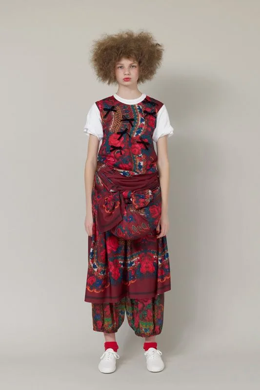 コムデギャルソンガール 2019春夏 LOOK 21