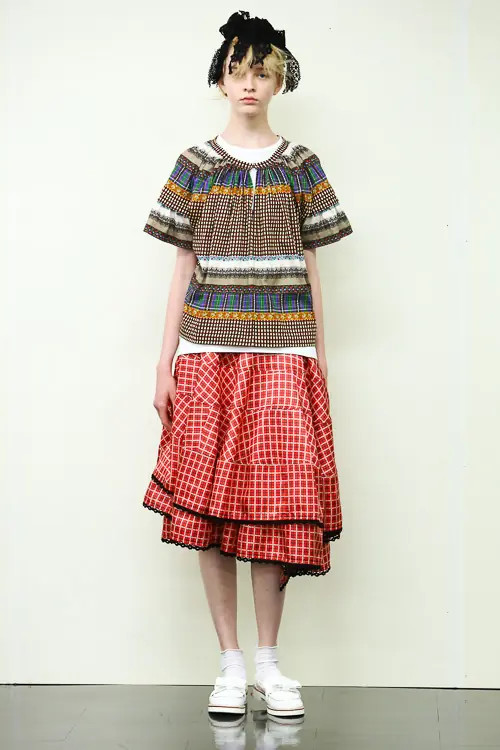 トリコ・コムデギャルソン 2014年春夏 LOOK 27