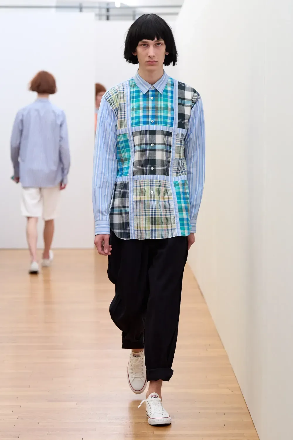 コムデギャルソンシャツ 2025年春夏 LOOK 7