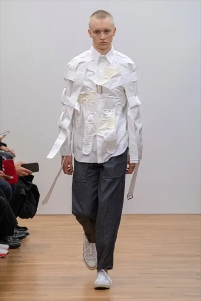 コムデギャルソンシャツ 2019秋冬 LOOK 3