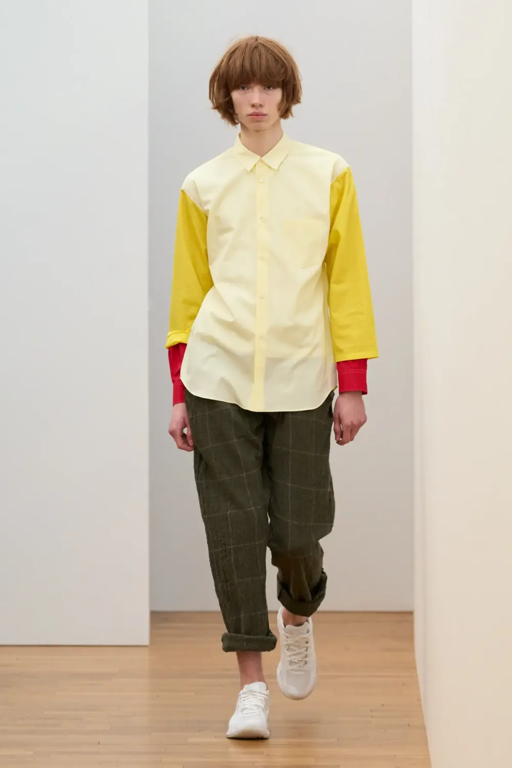 コムデギャルソンシャツ 2025年秋冬 LOOK 22