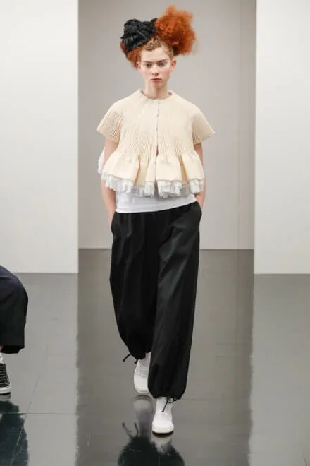 トリココムデギャルソン 2018春夏 LOOK 11
