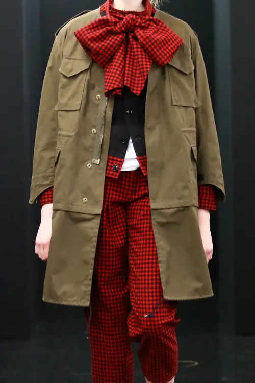 トリコ・コムデギャルソン 2013年秋冬 LOOK 36 / VIEW 2