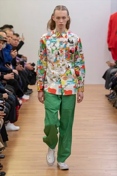 コムデギャルソンシャツ 2019秋冬 LOOK 10