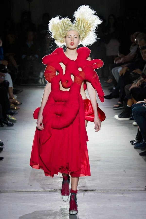 コムデギャルソン 2015春夏 LOOK 3