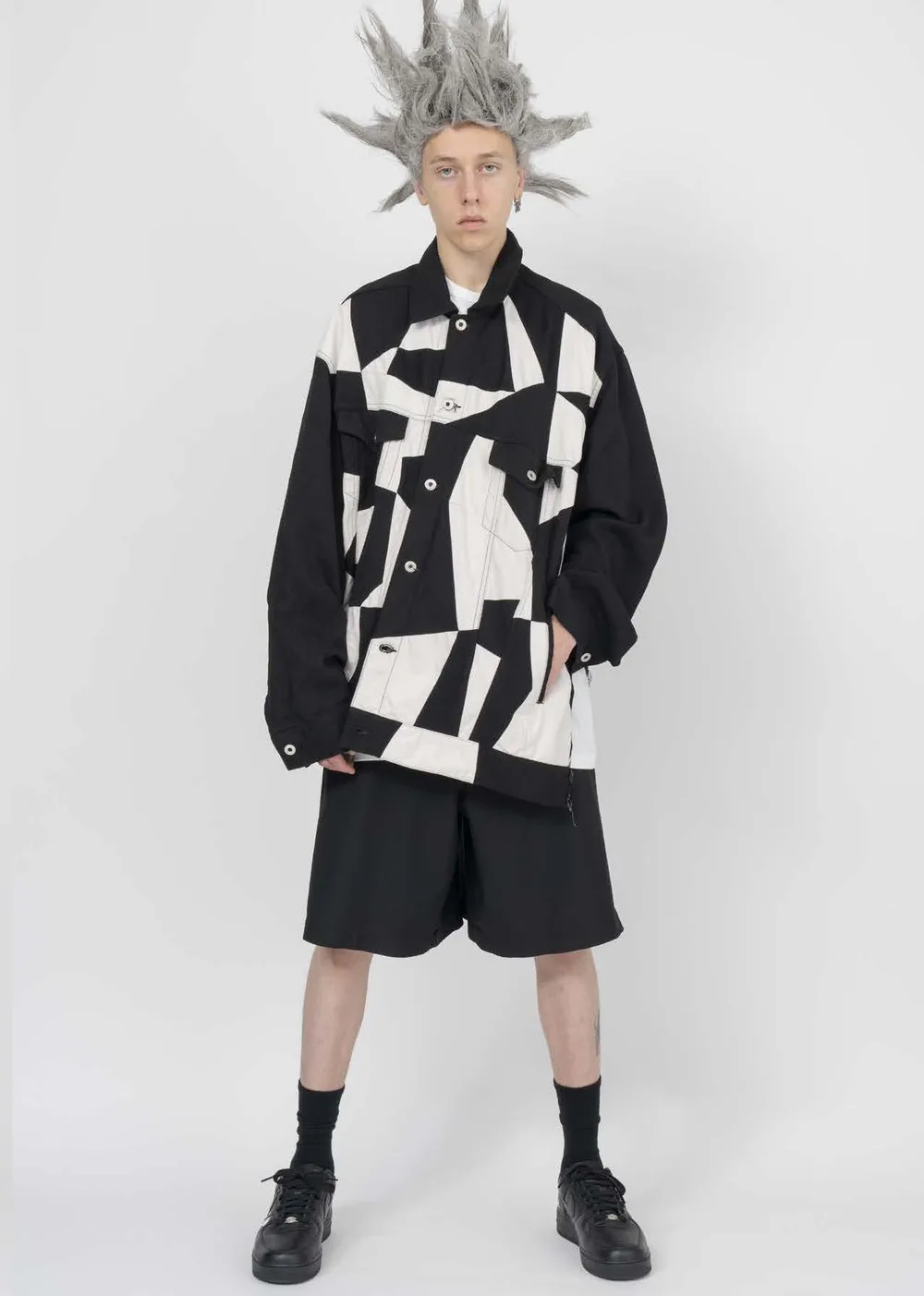 ブラックコムデギャルソン 2025年春夏 LOOK 37