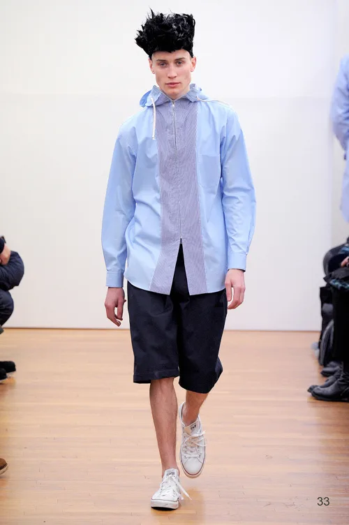 コムデギャルソンシャツ 2015秋冬 LOOK 33