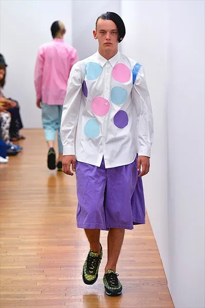 コムデギャルソンシャツ 2018春夏 LOOK 2